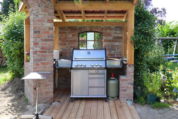 Propane Grill Assembly in Salt Lake City
